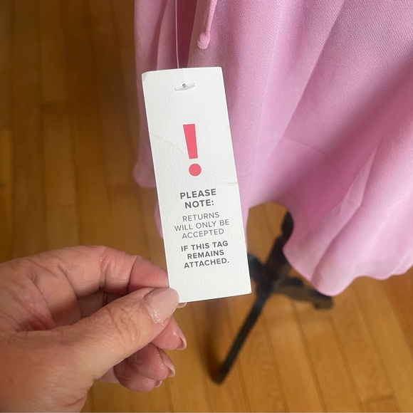 Bardot Pink Rose Details Minidress Sz L BarbieCore, Coquette, ResortWear, Fairy - Picture 11 of 16